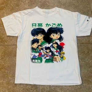 Inuyasha-Hypland White/Green Shirt